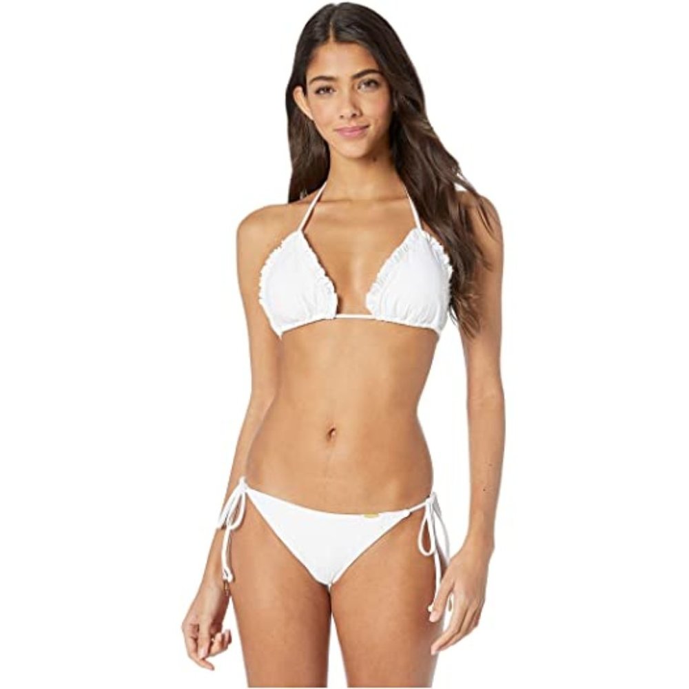 NWT Luli Fama Bachelorette and Her Babes Ruffle Top